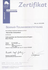 ARS-Zertifikat